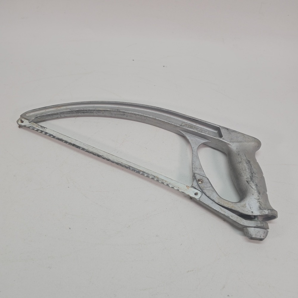 Stanley 20-001 12-Inch Low Profile Hacksaw All Metal Solid Frame Made In USA - Picture 1 of 8